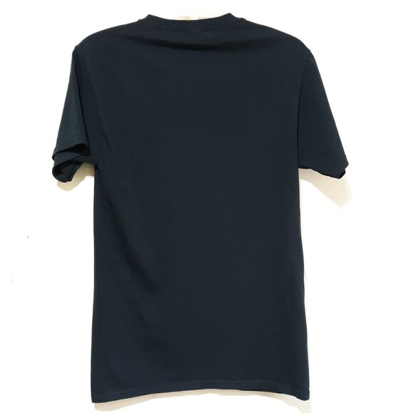 Snapcat Graphic T-Shirt Black Short Sleeve Unisex Medium Cotton Blend - Picture 3 of 4